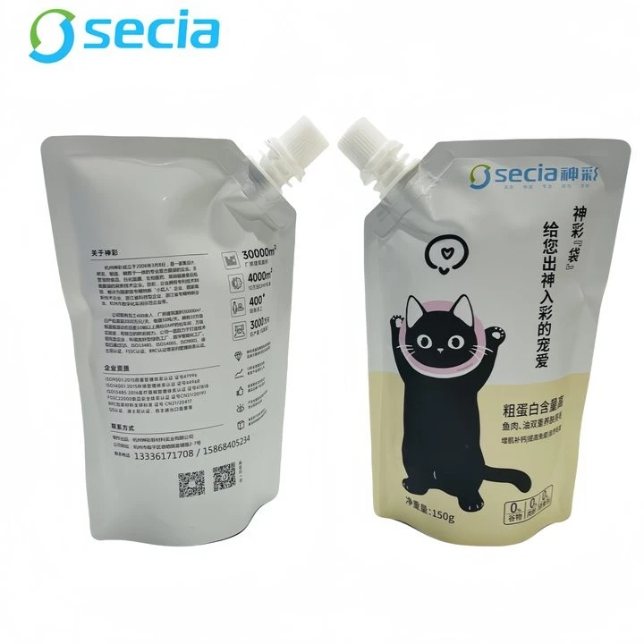 Pet Nutrition Spout Pouch Pet Nutrition Spout Pouch